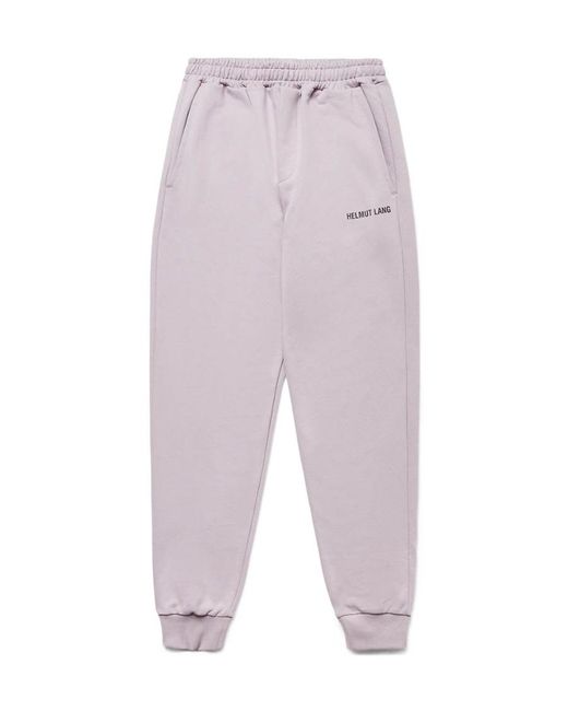 Helmut Lang Multicolor Logo-Print Tapered Track Pants for men