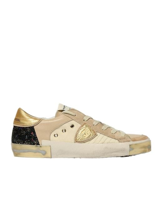 Philippe Model Natural Prsx Low-Top Sneakers