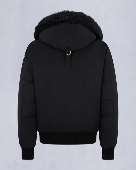 Moose Knuckles Black Series Ballistic Bomber Jacket for men