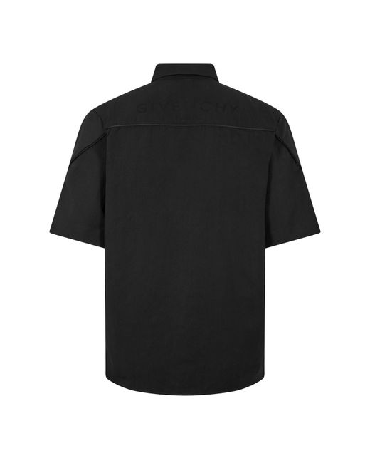 Givenchy Black Solid Color Shirt for men