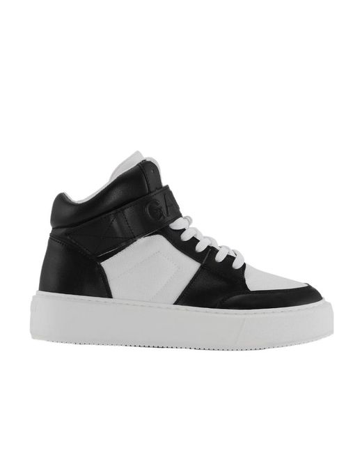 Ganni Black Sporty Mix High Top Sneakers