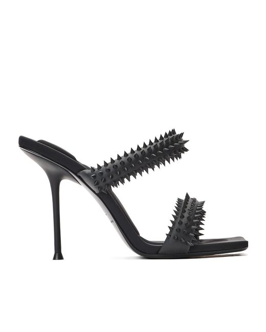 Alexander Wang Black Julie Tubular Sandals