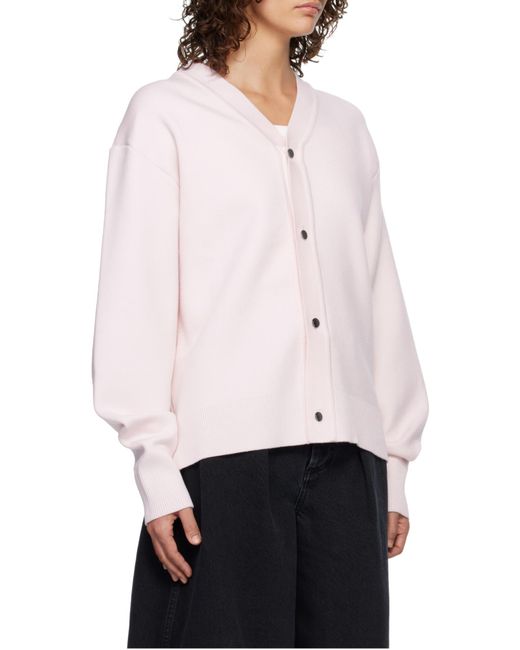 Jacquemus Pink The Doppio Button-Up Cardigan for men