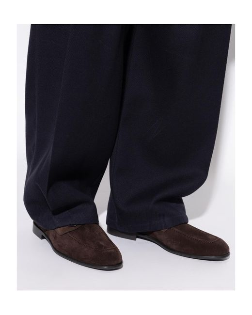 Ferragamo Brown Foster Loafers for men