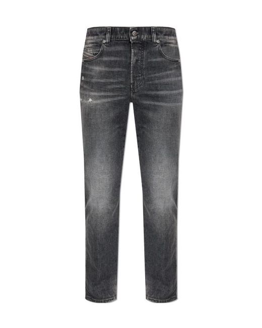DIESEL Gray 1993 D-Vyl Distressed Jeans for men