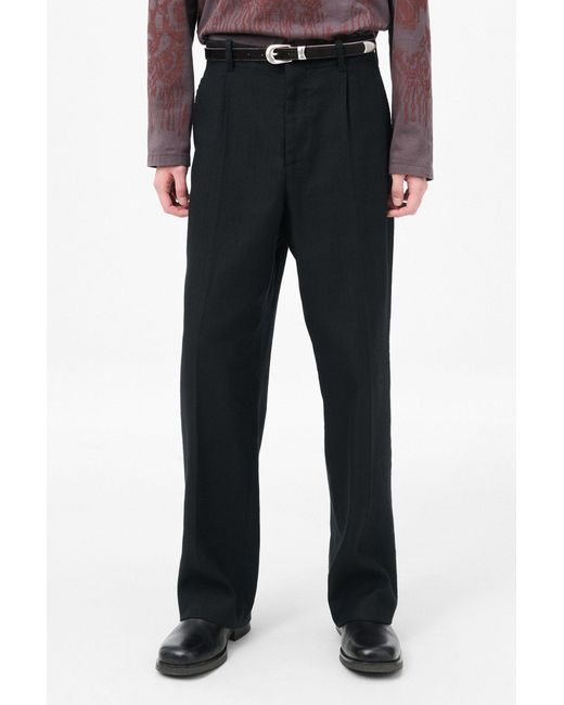 Our Legacy Black Borrowed Chino Pants for men