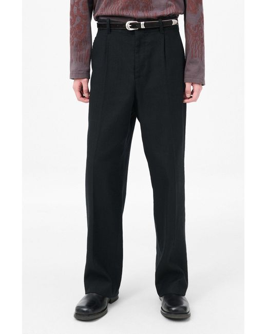 Our Legacy Black Borrowed Chino Pants for men