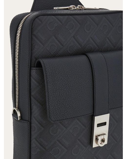 Ferragamo Black Slingbag for men