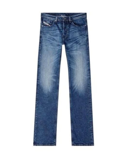 DIESEL Blue 1985 Larkee 09L51 Straight Jeans for men