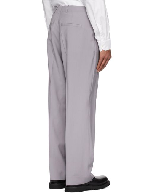 Our Legacy Gray Borrowed Chino Pants for men