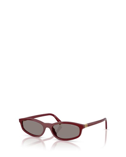 Miu Miu Multicolor Eyewear Oval-Frame Sunglasses for men