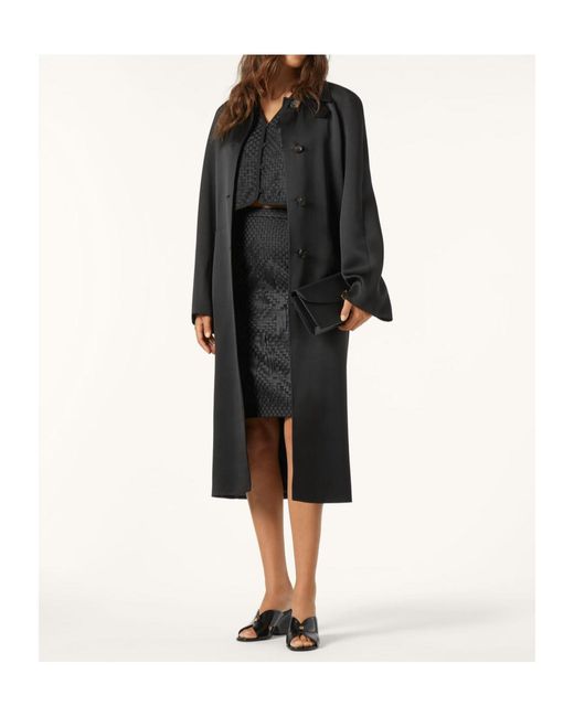 Loro Piana Black Blevio Skirt