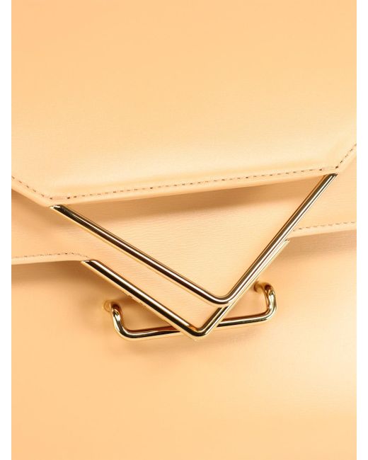 Bottega Veneta Natural The Clip Shoulder Bag