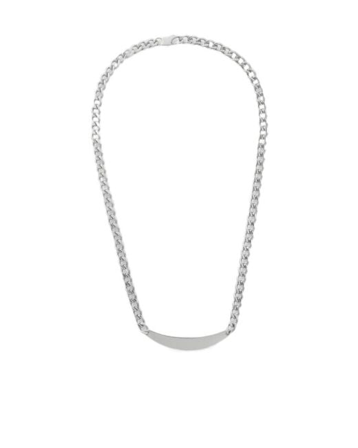 Lemaire Multicolor Id Chain Necklace for men