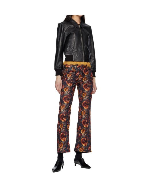 R13 Joan Flared Cropped Jeans