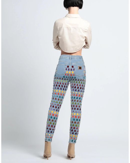 Dolce & Gabbana Blue Medium Slim-Fit Jeans