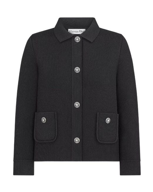 Dior Black Cropped Jacket