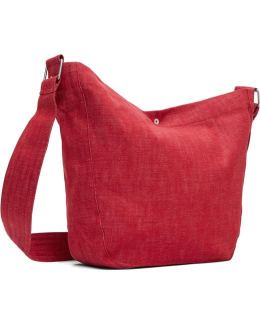 A.P.C. Red Journal Adjustable-Strap Tote Bag for men