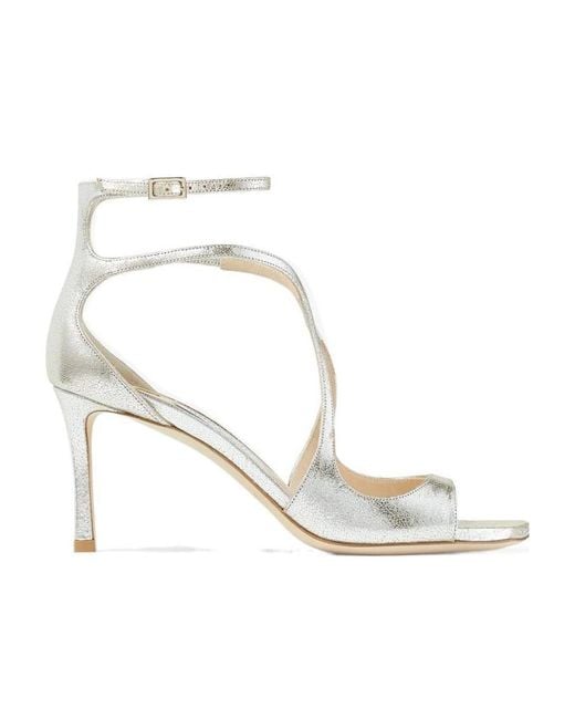 Jimmy Choo White Azia 75