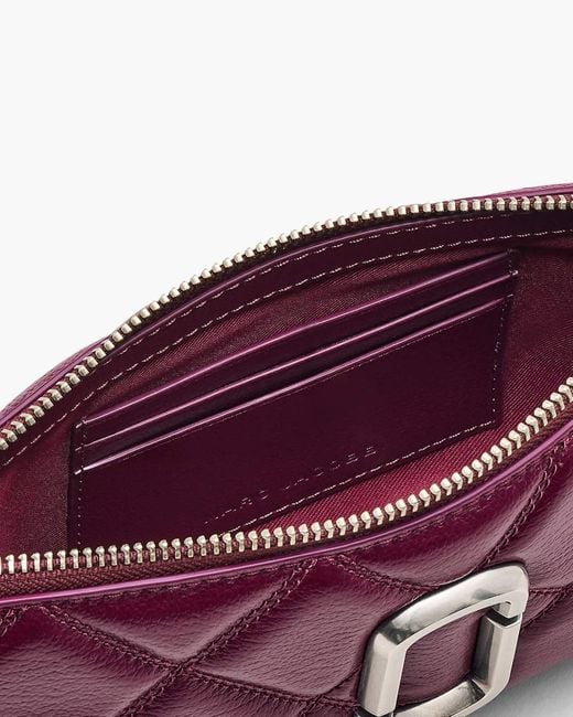 Marc Jacobs Purple Quilted Shoulder Bag