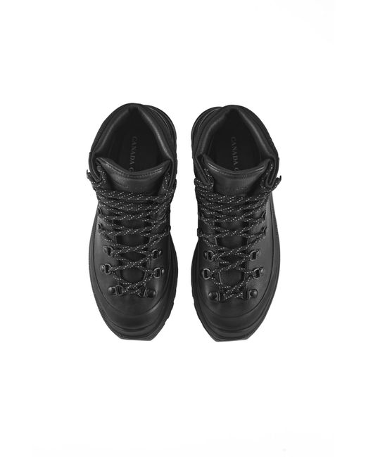 Canada Goose Black Journey Lace-Up Hiking Boots