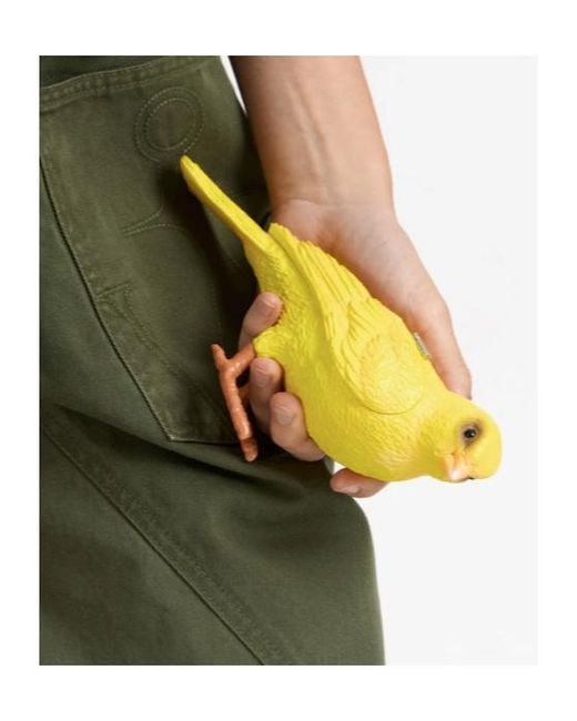 J.W. Anderson Yellow Jw Anderson Canary Bird Clutch Bag for men