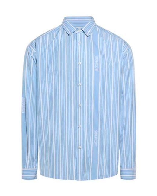 Jacquemus Blue "La Chemise Simon" Shirt for men