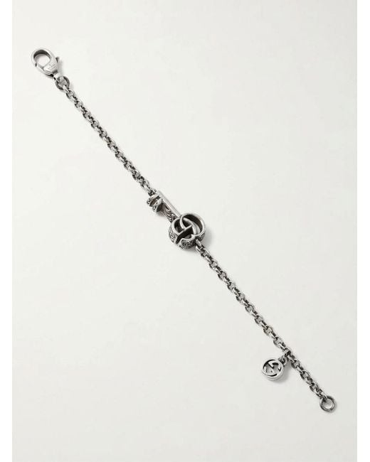 Gucci Natural Gg Marmont Key Charm Bracelet for men