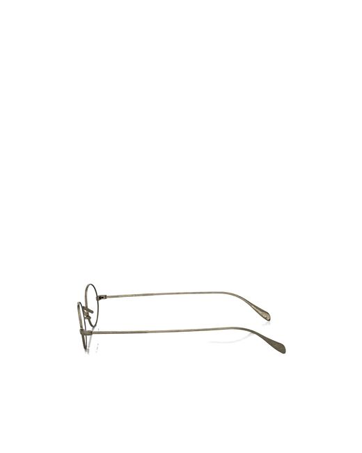 Oliver Peoples White Calidor Round-Frame Glasses for men