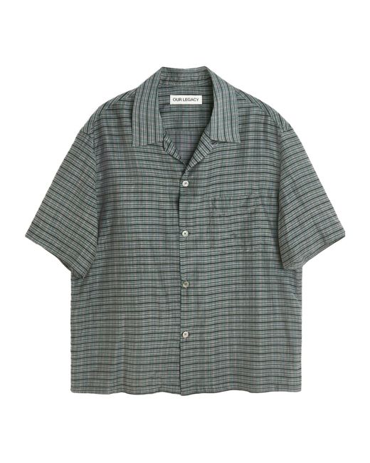 Our Legacy Brown Heusen Shirt for men