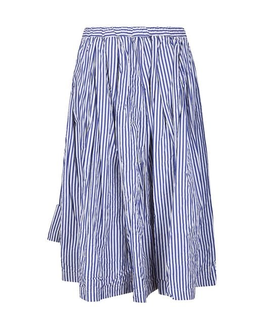 Comme des Garçons Blue Comme Des Garçons Comme Des Garçons Striped Skirt