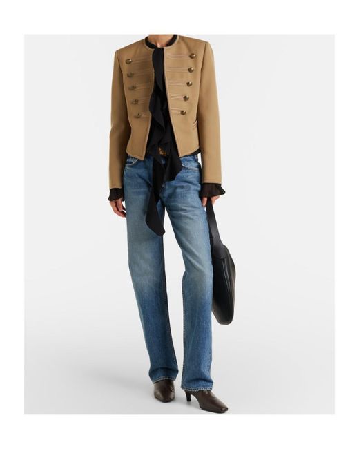 Nili Lotan Natural Blondie Long-Sleeved Jacket