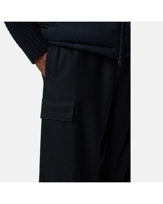 Stone Island Blue Logo Patch Track Pants for men