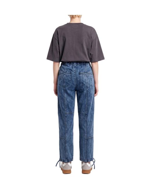 Rag & Bone Blue Straight Denim Trousers