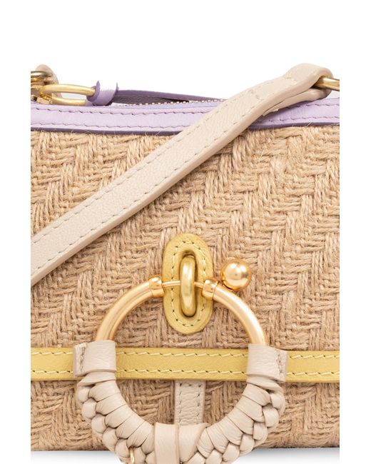 See By Chloé Natural Logo Shoulder Bag