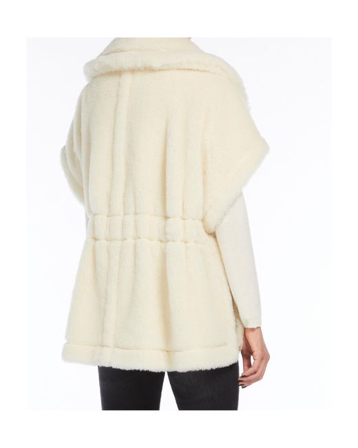 Max Mara Natural Newabavo Belted Cape