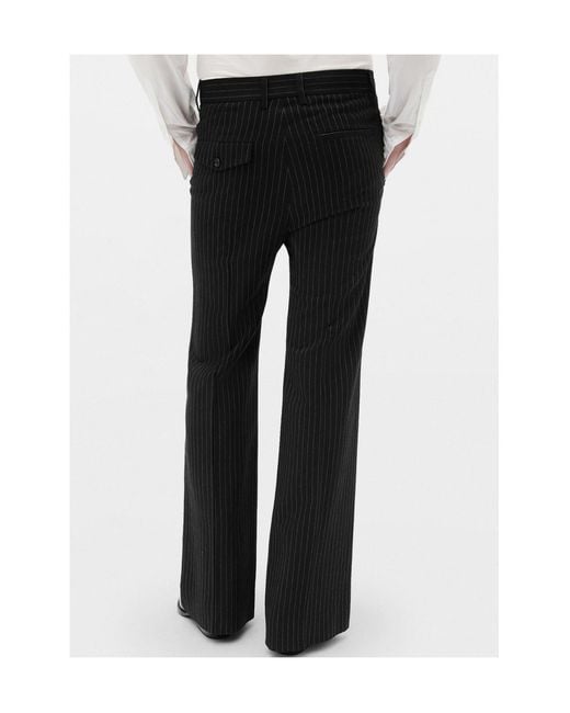 Ann Demeulemeester Black Stefan Trousers for men