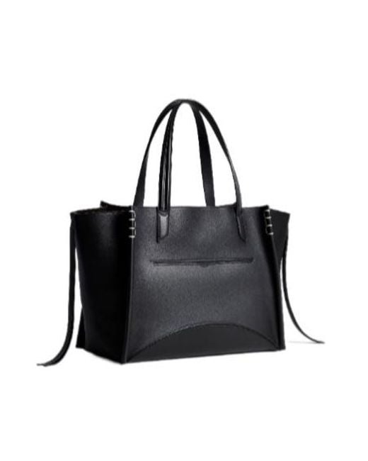 J.W. Anderson Black Loafer Cabas Bag for men