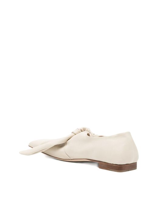 Uma Wang White Ballet Flats