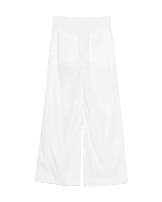 P.A.R.O.S.H. White Ninja Drawstring Trousers