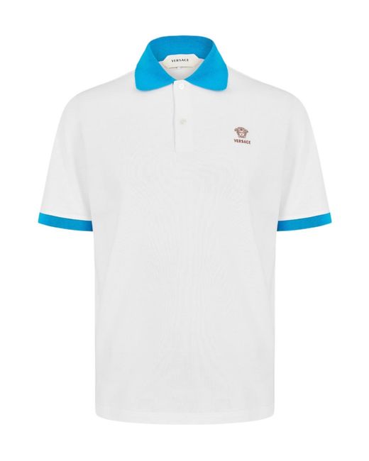 Versace Blue Medusa Polo Sn62 for men