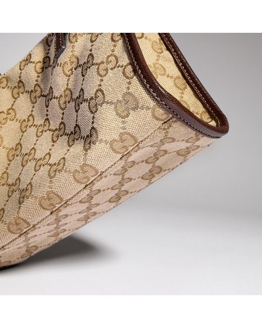 Gucci Natural Small Tote Bag With Double G Charm