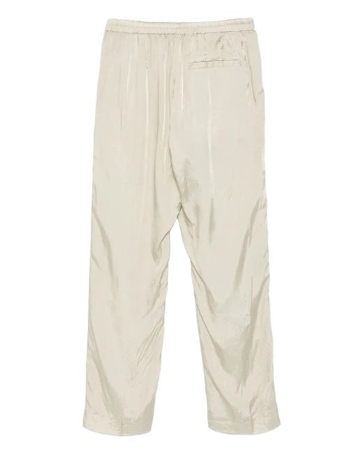 Dries Van Noten Natural Elastic Waist Casual Pants for men