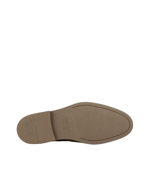Doucal's Brown Suede Loafers for men