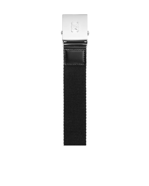 Céline White Large 30Mm Skater Belt for men