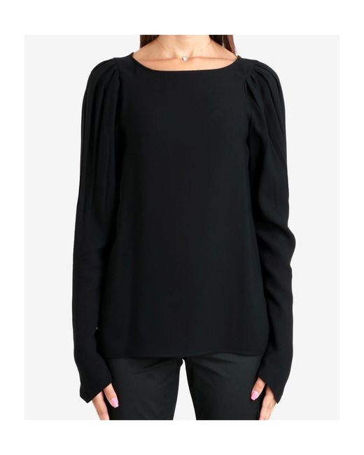 N°21 Black Long-Sleeved Cover-Up