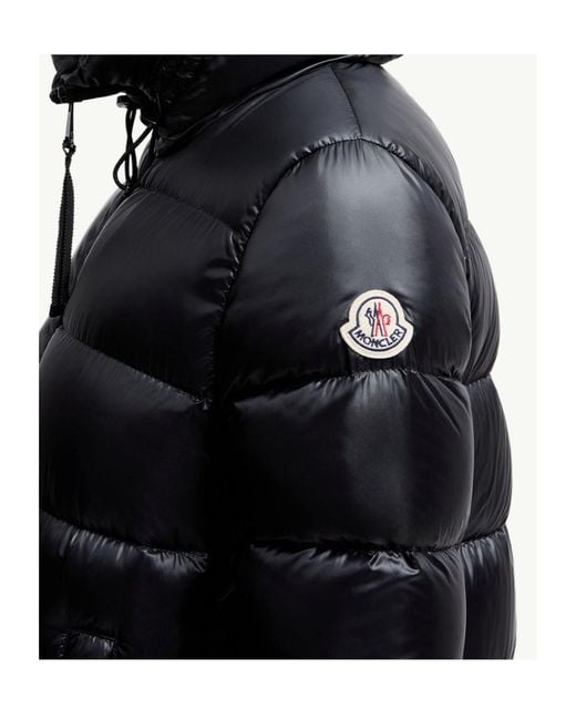 Moncler Black Suyenne Hooded Mid-Length Down Jacket