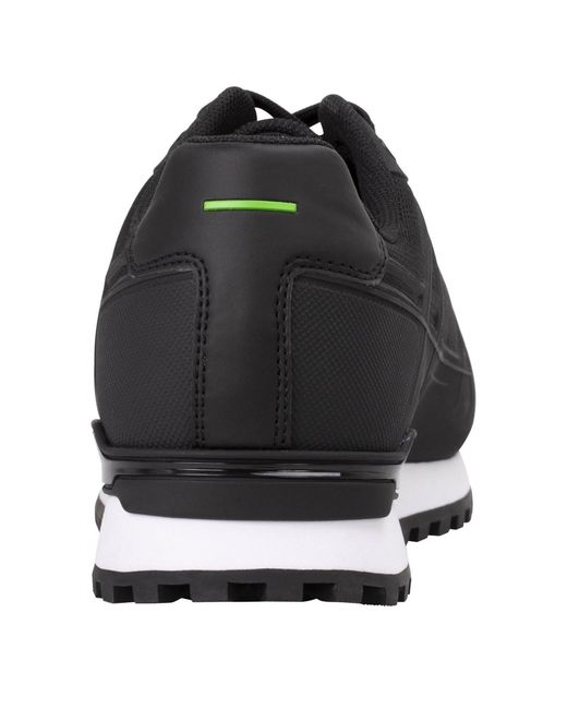 Boss Black Solid Color Sneakers for men