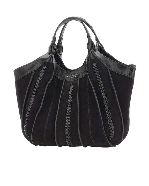 Gianni Chiarini Black 'Dua' Handbag