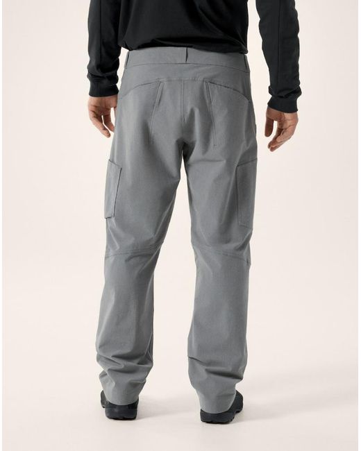 Arc'teryx Gray Cronin Cotton Pant for men